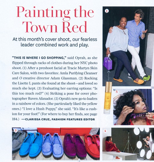 Hush Puppies Ceil Loafers Featured in Oprah Magazine